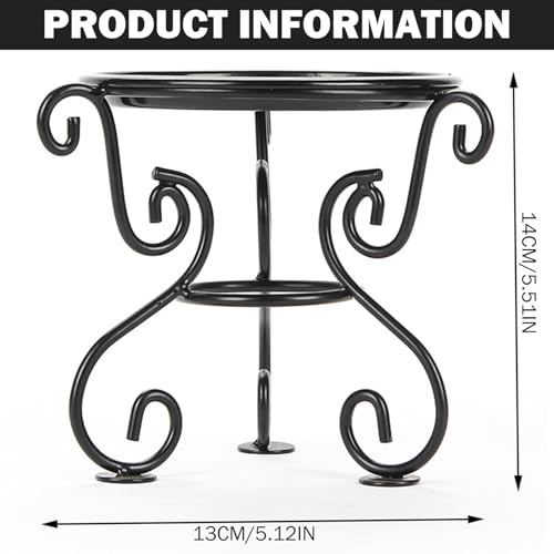 Support de balle regard en métal stable pour terrasse et cour