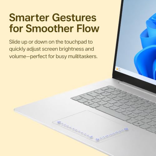 Image of HP OmniBook 3 17 inch FHD Laptop, AMD Ryzen 5, 8GB RAM 512GB SSD | AI Copilot, Wi-Fi 7, Bluetooth 6.0, 12H Long-Lasting Battery, Windows 11 Pro, Silver