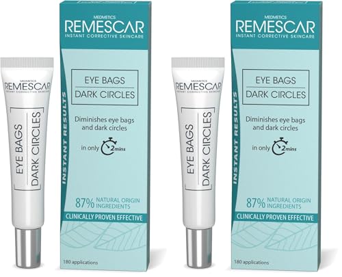 Remescar Poches et Cernes - Crème Anti-Poches Effet Immédiat Décongestionnante