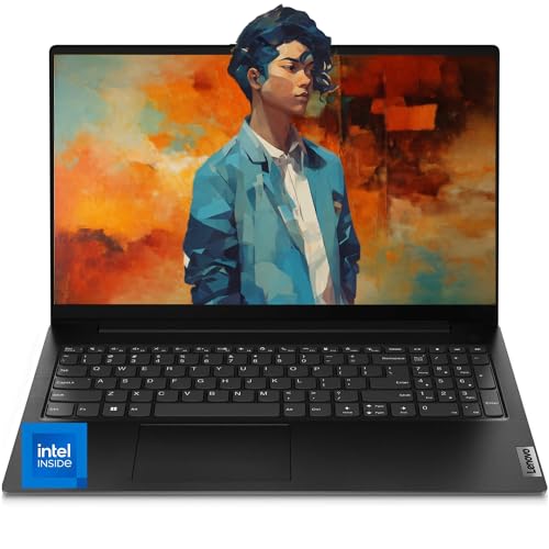 Lenovo 15.6" Laptop, Intel Dual-core Processor, 8GB Memory, 512GB PCIe SSD, 15.6" FHD (1920 x 1080) Anti-Glare Display, HDMI, Ethernet Port, USB-C, Webcam, WiFi & Bluetooth, Windows 11 Home