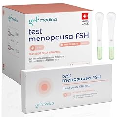 gef+medica - 2 Test della Menopausa Rapido e Ultra Sensibile | Test Urinario FSH per Autodiagnosi a Casa