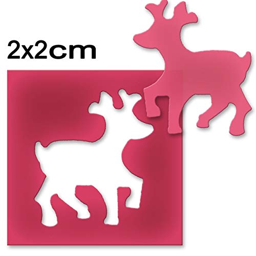 Vaessen Creative Craft Punch-Renna Perforatrice