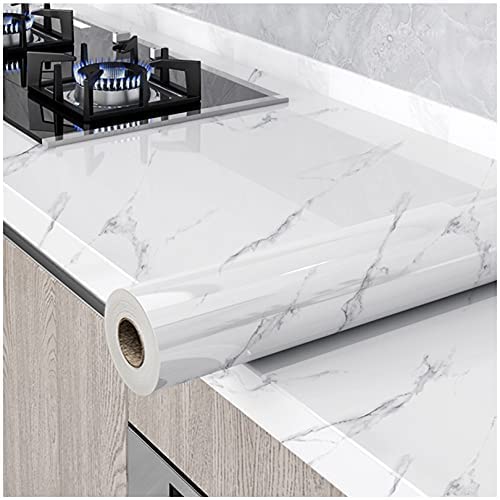 SKOFRI Marble Contact Paper Peel and Stick Wallpaper for Kitchen Counter-Tops Cabinets Furniture Self Adhesive Vinyl Film Waterproof Decorative PVC Film 200 x 60 (Black/White) (B09VDP63XD) Amazon Price History, Amazon Price Tracker