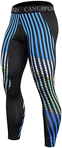 HSSDH Men's Compression Pants Athletic Leggings Pockets Sports Active Baselayer Tights #aal-j0303- *112-st Patricks Day Decorations