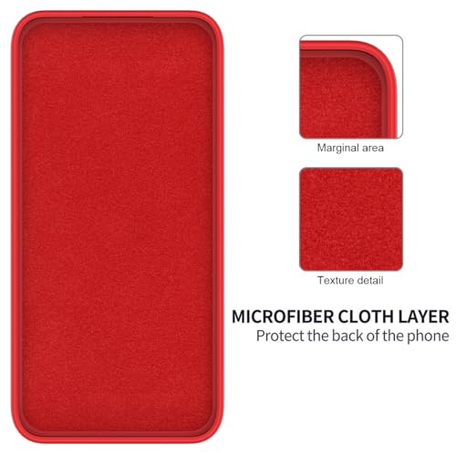 Housse de protection arrière Galaxy A35 5G coque fine résistante rouge - 7