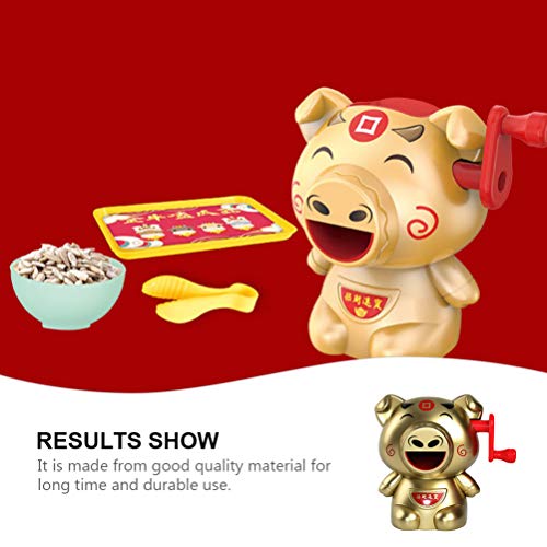 STOBOK Abridor de Sementes de Melão Biscoito Ano Chinês Boi Em Forma de Manivela Descascando Semente