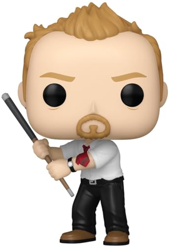 Funko Pop! Movies: SotD - Shaun - 1/6 de Probabilidades de Obtener la RARA Variante Chase - Sangriento - Shaun of The Dead - Figura de Vinilo Coleccionable - Idea de Regalo - Mercancia Oficial
