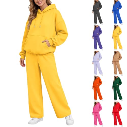 Women Jogging Suits 2 Piece Set Hoodie And Sweatpants Matching Sweatsuits