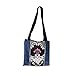 Bolso Mujer Tote Vaquero Con Telas Tradicionales Valencianas. Telas falleras. Personalizable. Moda...