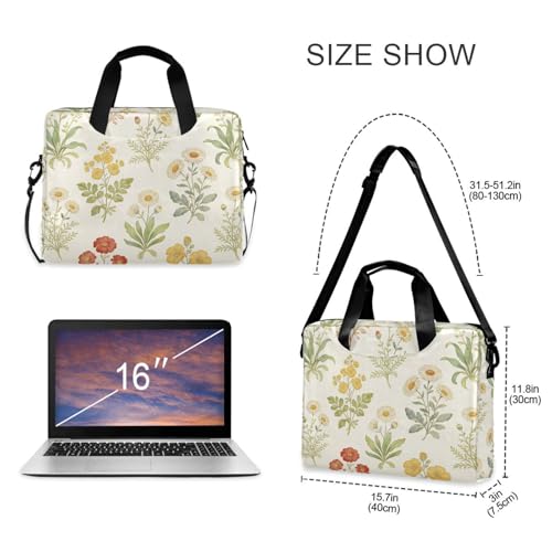 Maletín para laptop 15.6 pulgadas con correa y asa miniatura 5