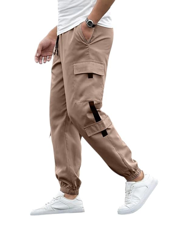 snow drip Men's Regular Fit Polyester Track Pants-picture-34