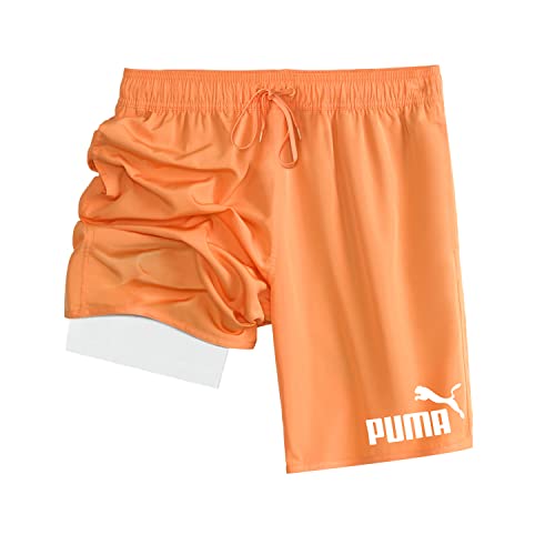PUMA Men's Number One Logo Volley Swim Board Short4