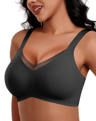 Soutien-gorge sans armature HORISUN galbant avec dentelle et effet push-up naturel