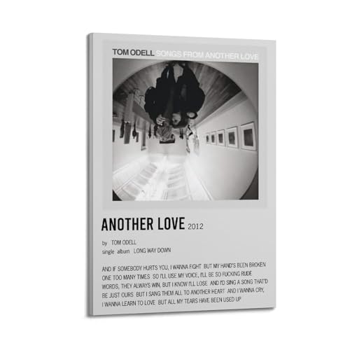 DIGERTECH MJIFEIAnother Love by Tom Odell Poster Wall Art Vintage Art Cover Room Decor Aesthetic Bedroom Posters For Bedroom 08x12inch(20x30cm) Frame-style