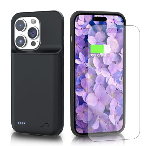 SAVFY® Custodia Cover Protettiva con Batteria Esterna per iPhone SAVFY® Custodia Cover Protettiva con Batteria Esterna per iPhone