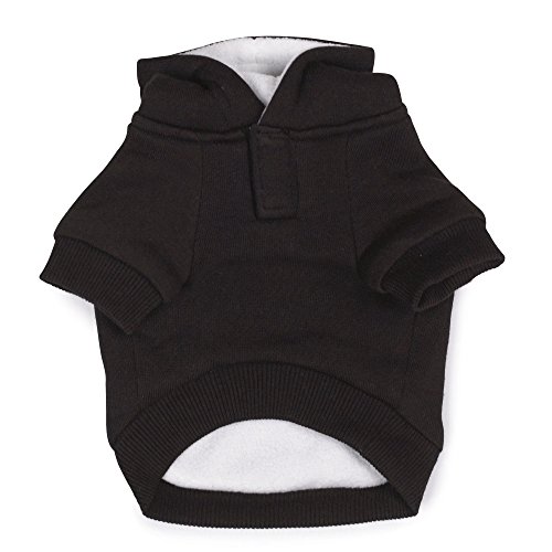 Pet Life DPF00062 Metallic Ski Parka Dog Coats with Removable Hood, X-Small, Blue