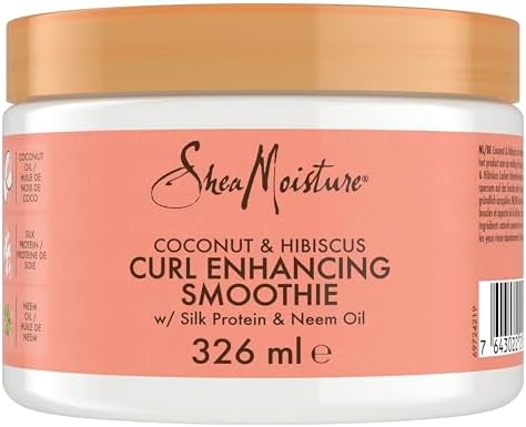 SheaMoisture Curl Enhancing Smoothie voor dik, krullend haar Coco...