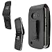 Produktbild caseroxx Hülle Ledertasche mit Gürtelclip für Emporia TOUCHsmart V188 aus Echtleder, Tasche mit Gürtelclip und Sichtfenster in schwarz
