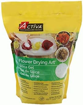 ACTIVA 2610 Silica Gel for Flower Drying, 5 Pound