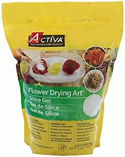 ACTIVA Silica Gel for Flower Drying 5 Pound
