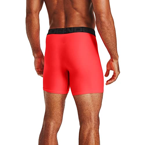 Image of Under Armour mens Multi-pack Performance Tech Boxerjock Brief, 6 inch Inseam, All-day Comfort & Soft