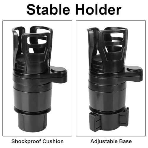 Portavasos ajustable 4 en 1 para auto miniatura 2