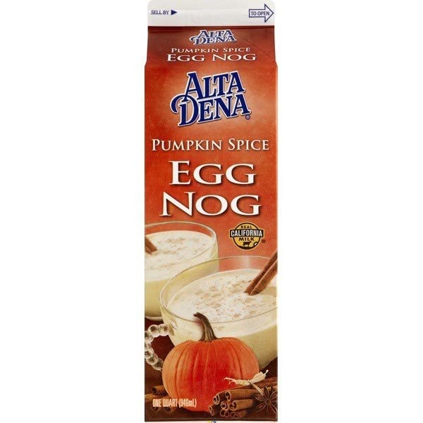 Alta Dena, Alta Dena Pumpkin Eggnog, 32 Ounce Grocery
