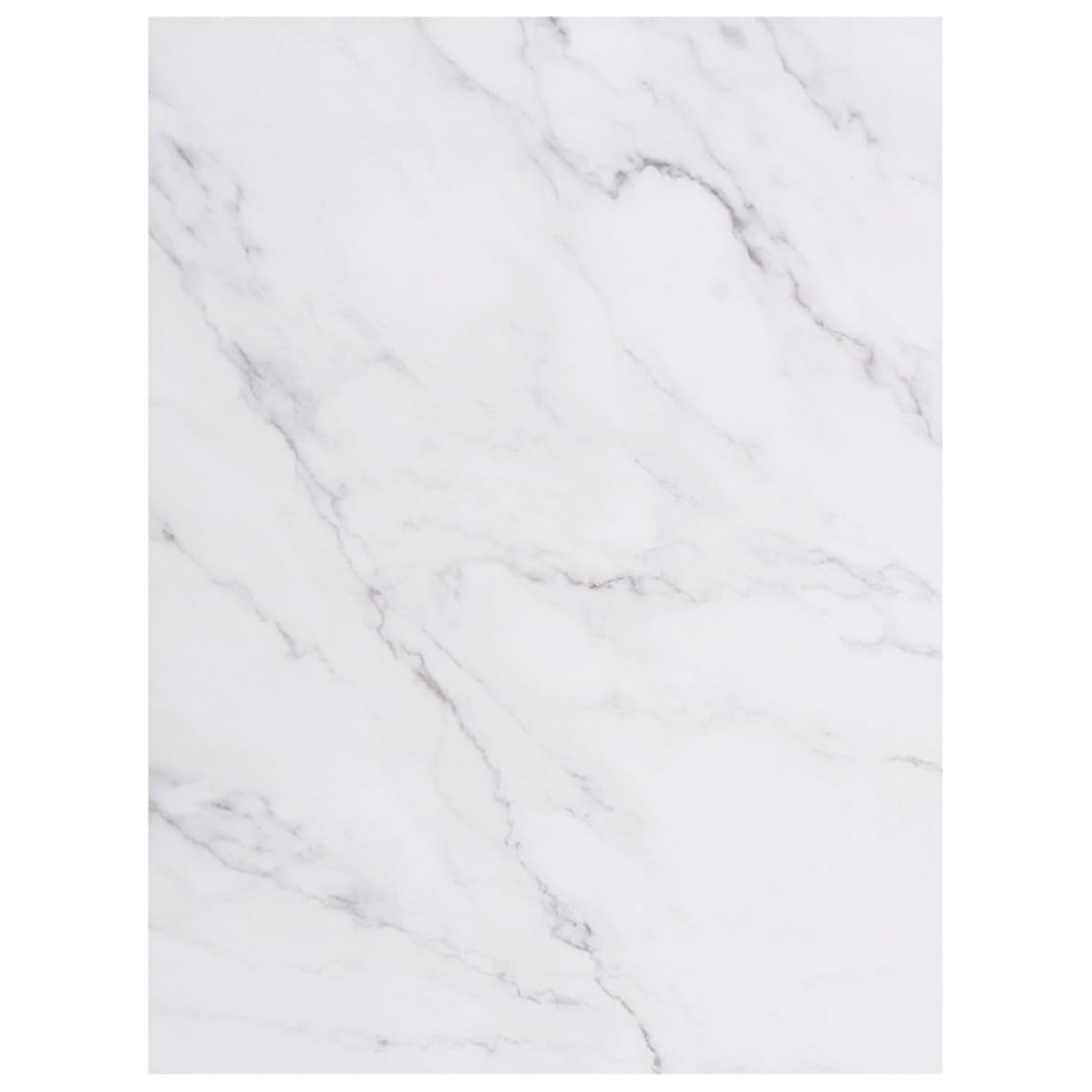 Planche à découper en marbre blanc rectangulaire pour le service en cuisine