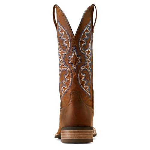Ariat Men's Ricochet Cowboy Boot, Weathered Chestnut, 8