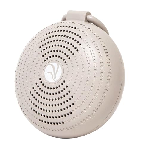 Sparoom White Noise Sound Machine - Portable, 24 Noise Options, 8 Unique Children's Noises, 8 Rotating Colors, Up to 180 Seconds of Recording, Uniterrupted Sleep All Night, 30, 60, & 90 Minute Timer