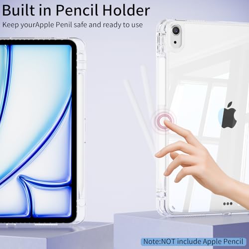 Protège-tablette iPad Air 11 M3 violet idéal pour les cours et trajets - 5
