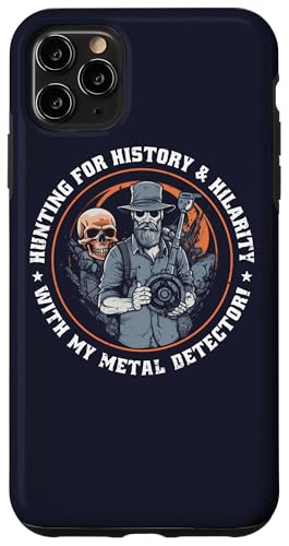 金属探知機 アクセサリー 宝物を探す 金属探知機 スマホケース iPhone 11 Pro Max 用