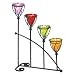Gifts & Decor Jewel Toned Colored Glass Candleholder Candle Holder