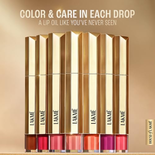 Image of LAKME 9to5 Overtime Shine Tinted Lip Oil - Violet Vixen 5.3ml