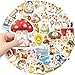 Cute Hamster Stickers 50Pcs Funny Cartoon Hello Hamster Pets Animals Vinyl Sticker for Laptops Kids Boys Girls Decorative Phone Guitar Helmet Scrapbook Graffiti Label Decals