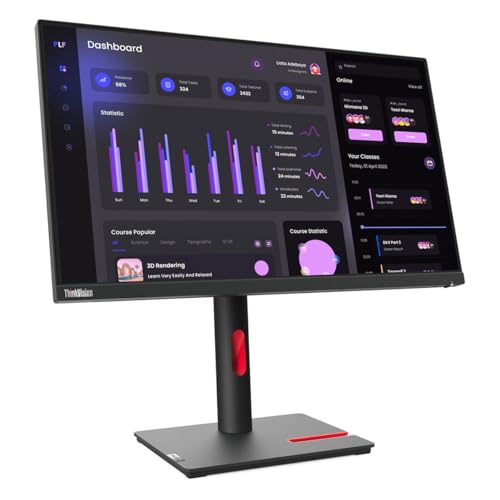 Image of Lenovo ThinkVision T24i-30 23.8 Full HD WLED LCD Monitor - 16:9