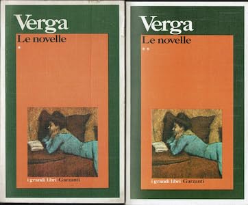 Verga . Le novelle - 2 volumi - I grandi libri .Garzanti.1983.