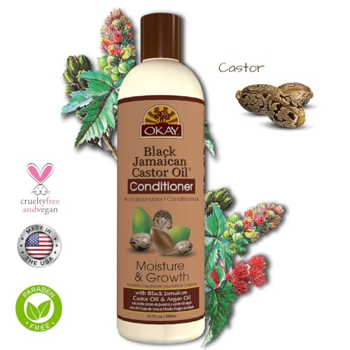 Okay 810367016336 Black Jamaican Castor Oil Conditioner | For All Hair Types & Textures thumb #3