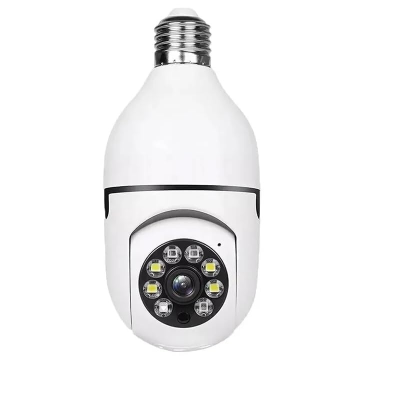 Smart 360 1080p HD Bulb Light Wireless WiFi Indoor IP Camera, HD Eye 360 Degree Panoramic Mini Lamp | Human Detection, Waterproof, Supports SD Card-image-18