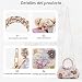 Syrads Mujer Bolso con Cuentas Y Flores Noche de Embrague para Fiesta Lady Party Imagen de Syrads Mujer Bolso con Cuentas Y Flores Noche de Embrague para Fiesta Lady Party