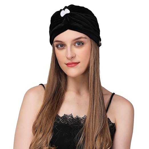 Image of Woolen Caps /Hat for Women & Mens | Printed Soft Knot Woollen Knitted Warm Head Wrap Ear Winter Woolen Beanie | Inside Thick Soft Slouch & Keeps You Warm