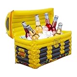 Wide application: Impress your guests with this event-ready inflatable ice bucket. Perfect for indoor and outdoor parties, it's multipurpose and keeps drinks chilled. Perfect for weddings, graduations, pool parties, and any other celebration.