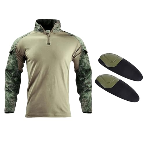 Vêtements de camping et de chasse : chemise militaire tactique homme