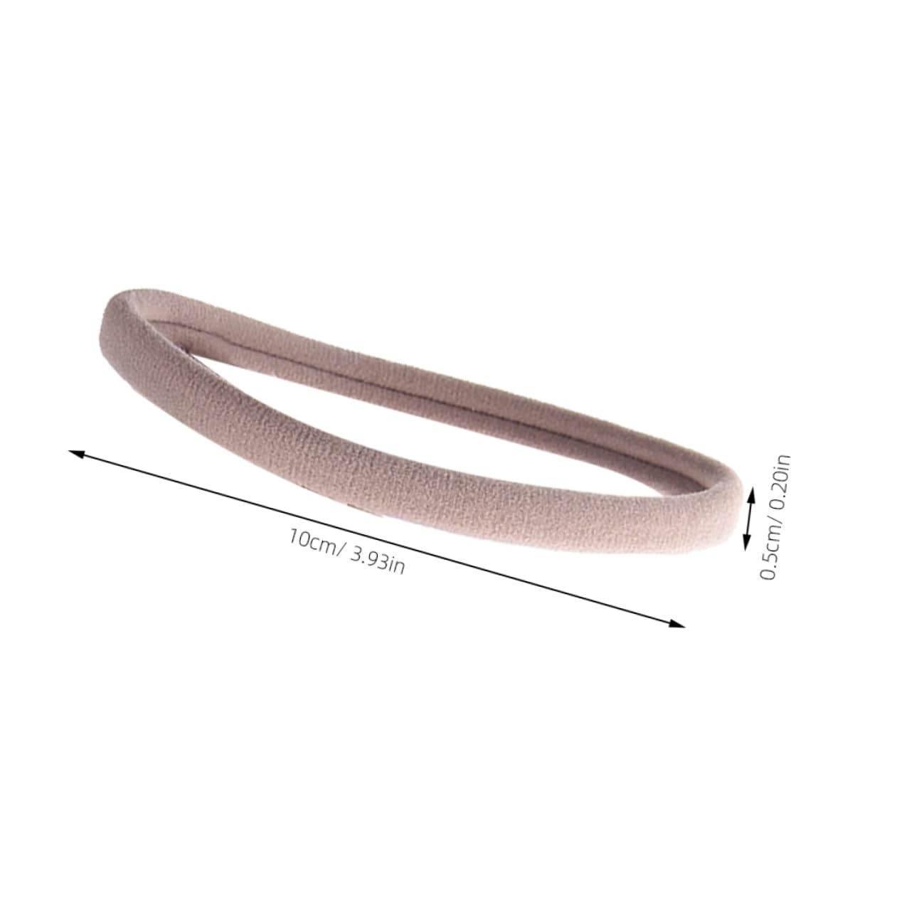 FRCOLOR 108 Piezas banda de pelo de nailon accesorios para bebe banda elástica de nailon cintas banda para el cabello sin costuras elasticidad Accesorios para el cabello venda bebé