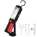 Produktbild Arbeitsleuchte NuoYo Cob LED Taschenlampe Portable Freisprechlösung COB LED Magnet Notfall Arbeitsleuchten LED Arbeitslampe 650 Lumen 3W Power USB-Ladekabel Inklusive Batterie (Rot)