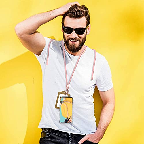 3 stuks universele crossbody nylon patch telefoon lanyards, anti-verloren verstelbare nekriem mode telefoon bedels… - Afbeelding 6