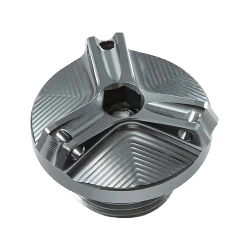 Bouchon d'huile moteur SV650 en alu CNC pour une protection premium de votre moto