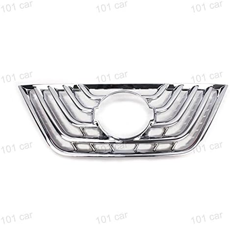 KAITIAN 1pcs ABS Chrome Car Front Center Grill Grille Cover Trim Molding Trim Molding Strip Decorative Emblems for Nissan Murano 2015 2016 2017 2018