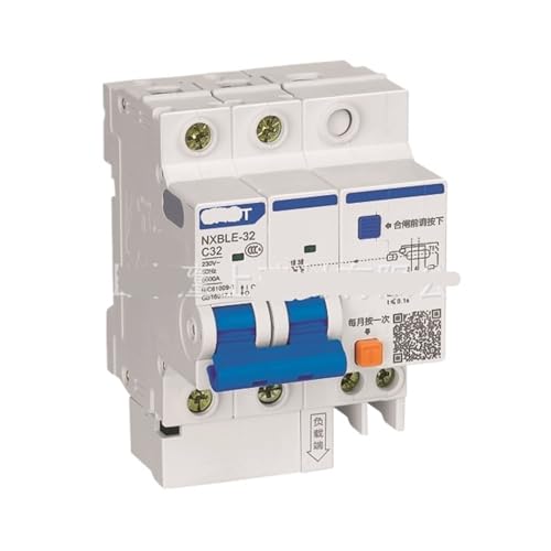 Disjoncteur différentiel NXBLE-32 2P C63 30mA interrupteur fuite - 3