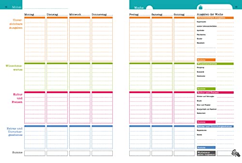 Kakebo - Das Haushaltsbuch: Stressfrei haushalten und sparen nach japanischem Vorbild. Eintragbuch
